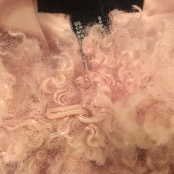 Forever 21 Fuzzy Pink Coat - Picture 6 of 7